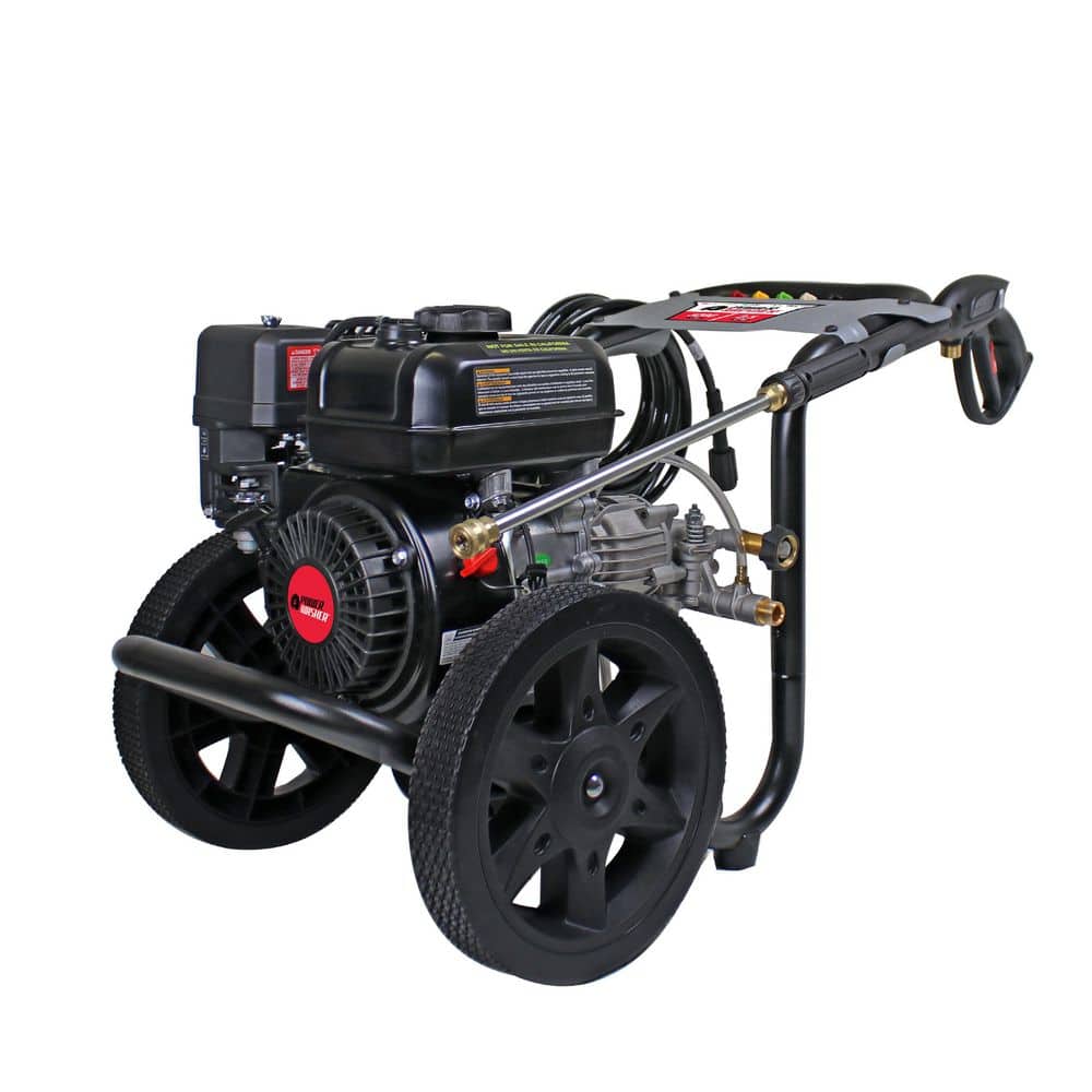 Powerwasher 3200 PSI 2.5 GPM Cold Water Gas Pressure Washer with