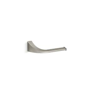 Katun Single Post Toilet Paper Holder in Vibrant Brushed Nickel