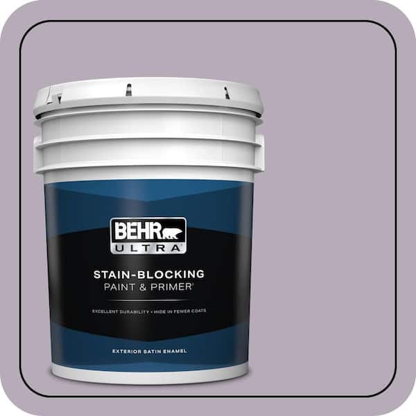 BEHR ULTRA 5 gal. #MQ5-36 Audition Satin Enamel Exterior Paint & Primer