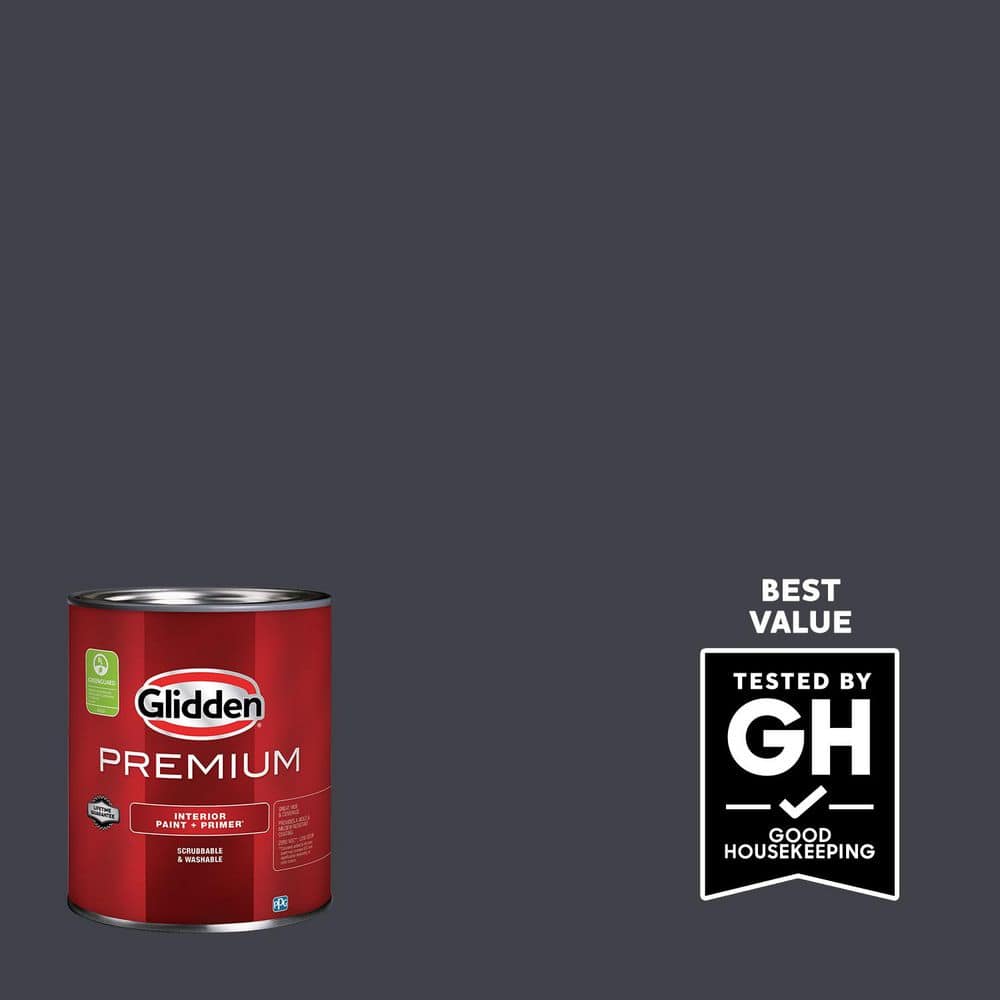Glidden Premium 1 qt. Napoleon PPG1013-7 Flat Interior Latex Paint