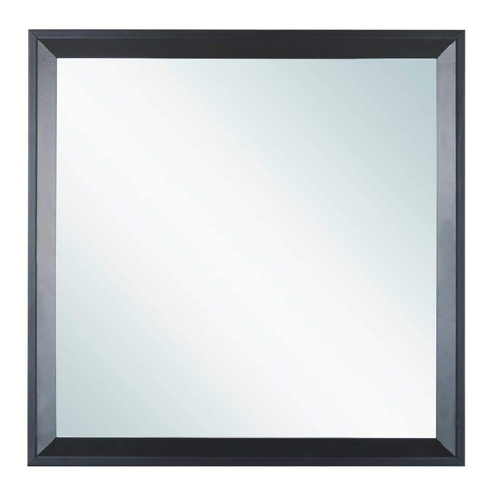 36 in. x 36 in. Classic Square Framed Dresser Mirror