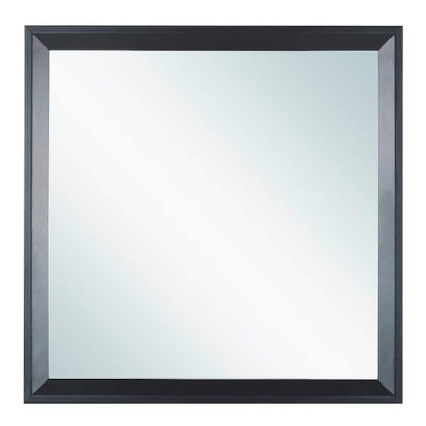 AndMakers 36 in. x 36 in. Classic Square Framed Dresser Mirror