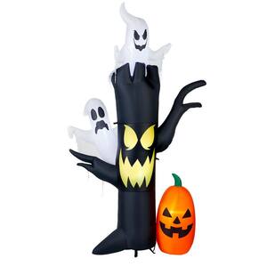 10 ft Haunted Tree With Ghosts and Jack-O-Lantern Halloween Inflatable