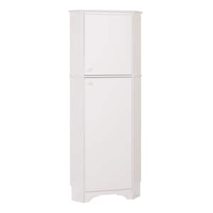 Elite Tall White laminate Storage Cabinet