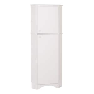 Prepac Wood Freestanding Garage Cabinet In White (32 In. W X 65 In. H X ...