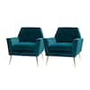 JAYDENCREATIONErnestoTealArmchairwithMetalBaseSetof2CHWH0231-TEAL-S2-TheHomeDepot