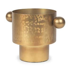 Juno 6.5 H Medium Gold Iron Medium Vase