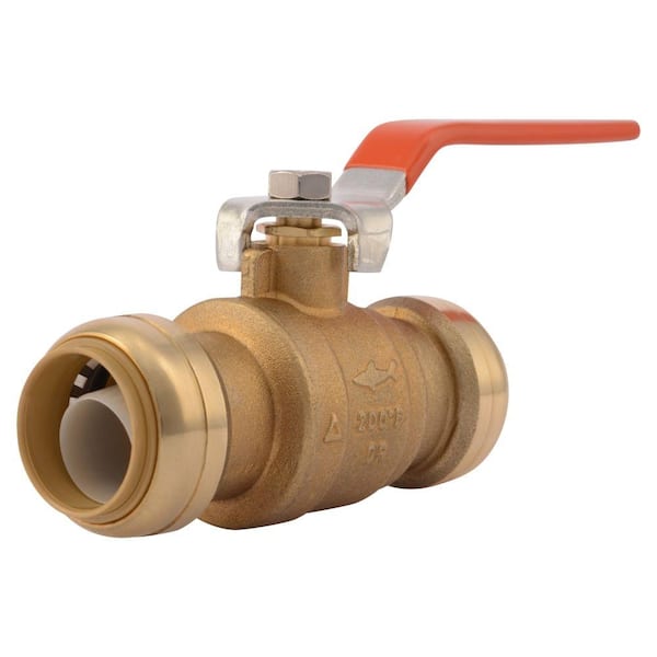 Reviews for SharkBite 1 in. Push-to-Connect Brass Ball Valve | Pg 4 - The  Home Depot