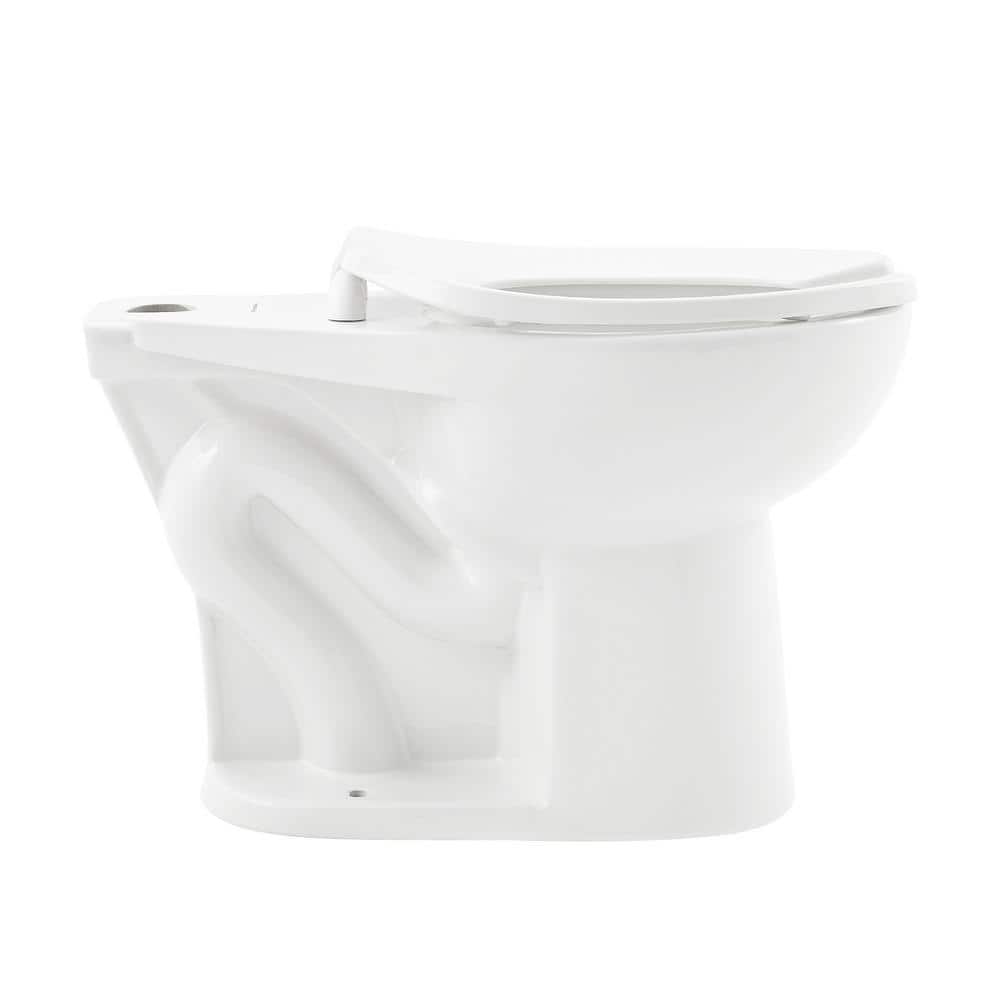 Sirene Glossy White Ceramic Comfort Height Elongated Toilet Bowl