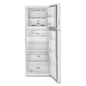 12.9 cu. ft. Top Freezer Built-In and Standard Refrigerator in White