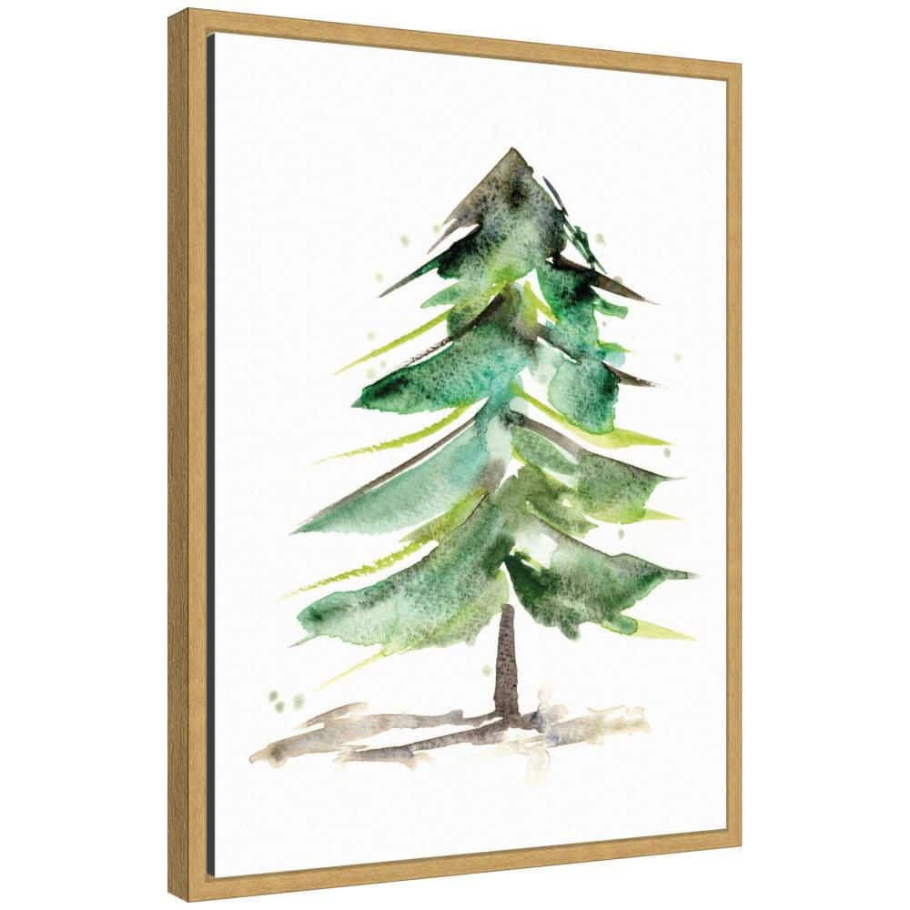 "Sylvie ""Winter Spruce"" by Xizhou Xie Framed Holiday Art Print 18 in. x 24 in." price history on PriceWatchPro