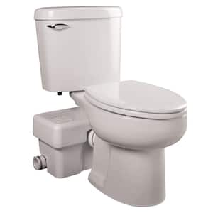 THETFORD Porta Potti 1-Piece 0.07 GPF Single Flush Round Electric Toilet in  White 92306 - The Home Depot