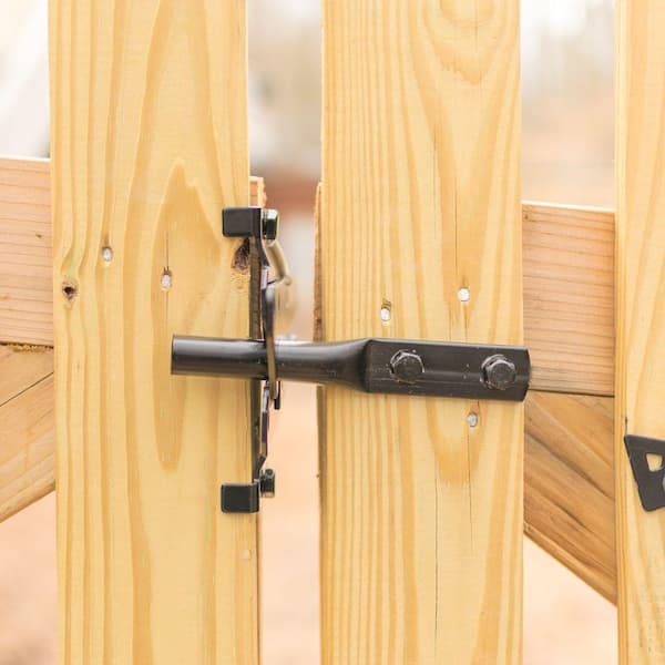 Black Post Latch