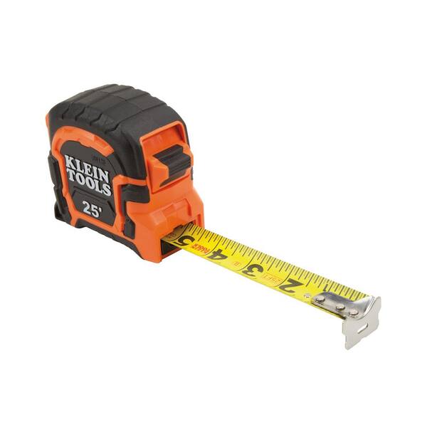 Klein Tools 25 ft. Single Hook Non-Magnetic Tape Measure