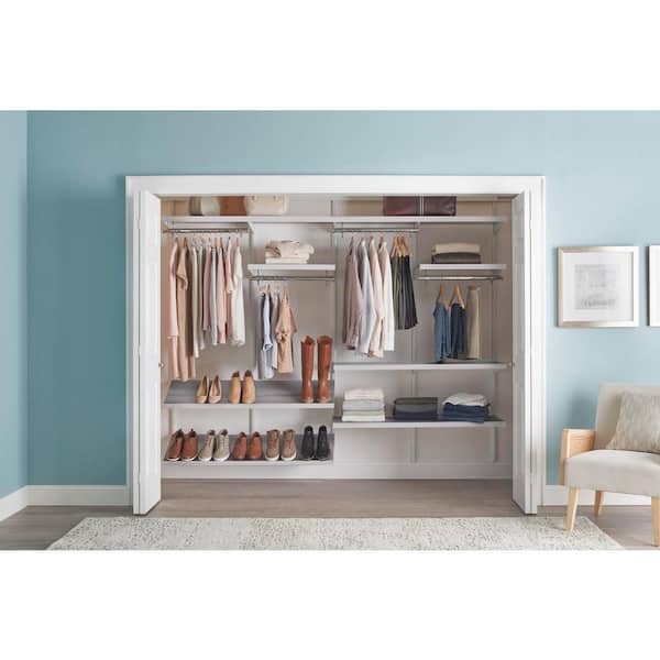 DOIOWN Hanging Closet Organizer and Storage: Upgraded 10 Shelf
