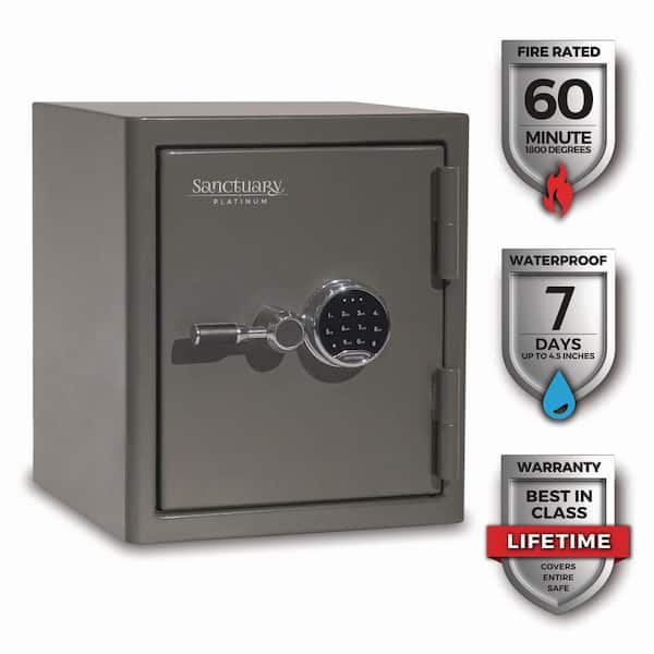 SANCTUARY Medium Fire and Waterproof Home and Office Vault