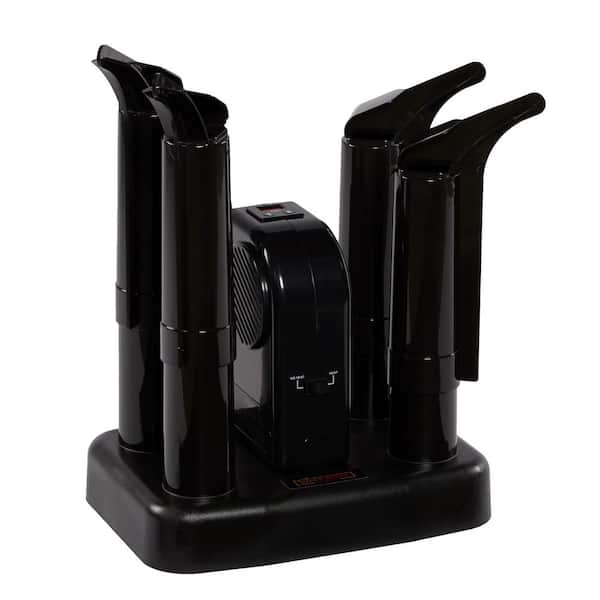 PEET Advantage Plus Fan Dryer 13.5 in. x 18.5 in. Tall Black Plastic Shoe and Boot Dryer