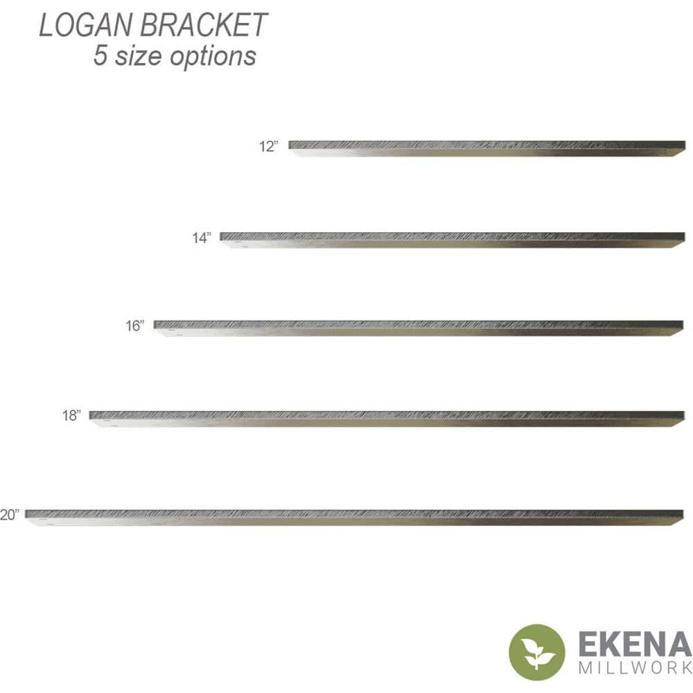 Ekena Millwork Logan Steel Bracket