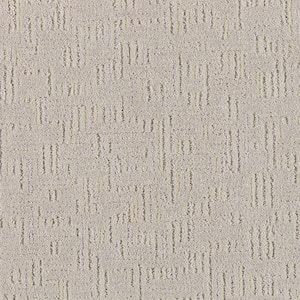 8 in. x 8 in. Pattern Carpet Sample - Star of the Show -Color Sandcastle
