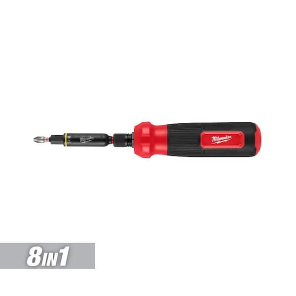 8-IN-1 Multi-Bit Screwdriver w/ SHOCKWAVE