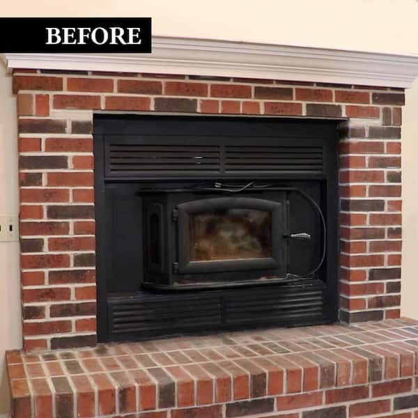 Brick Anew Stone Fireplace Paint Kit