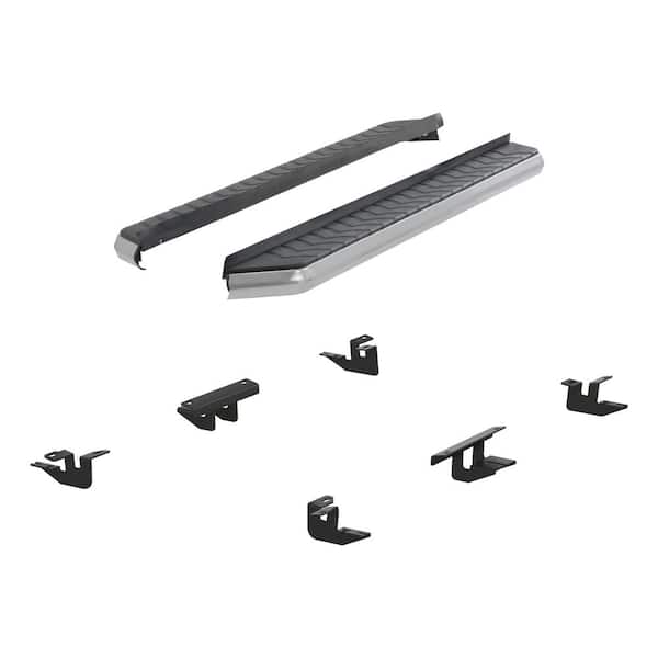 AeroTread 5 x 70-Inch Polished Stainless SUV Running Boards, Select Ford Edge