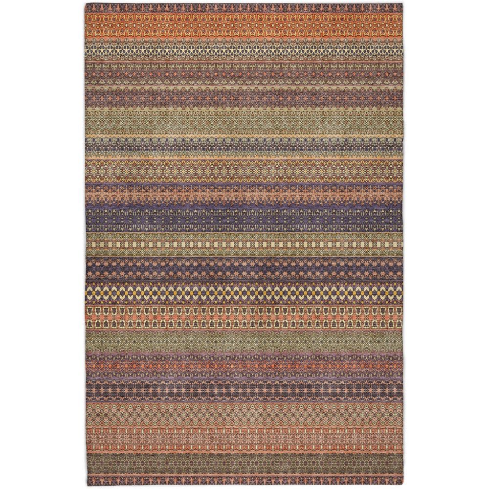 Dream Shag Premium Machine Washable Abstract ADS527 Paprika 8 ft. x 10 ft. Area Rug price history on PriceWatchPro