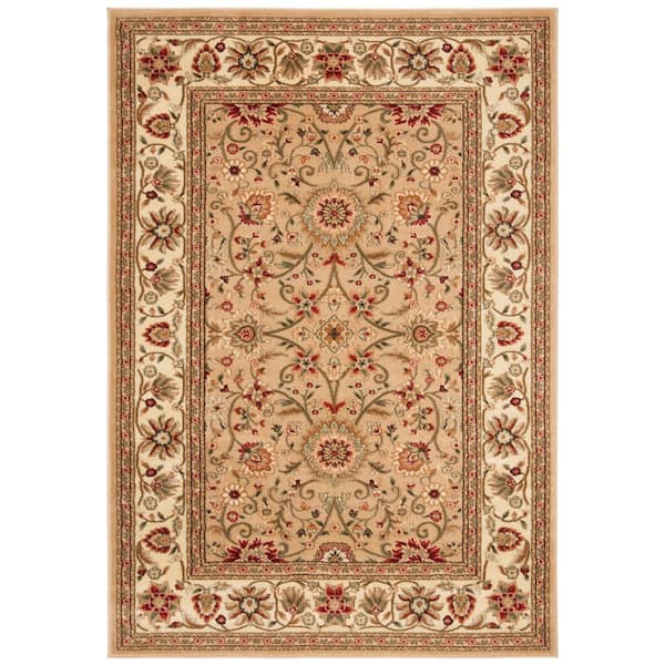 Lyndhurst 6 ft. x 8 ft. Beige/Ivory Persian Area Rug