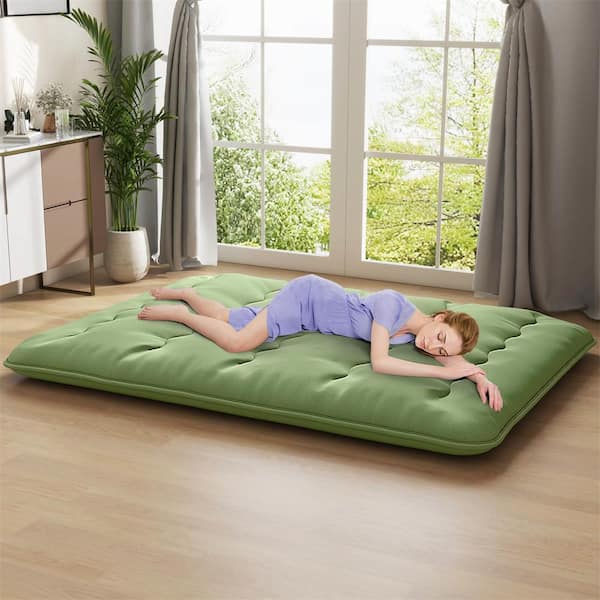 Costway 4 in. Queen Futon Mattress Japanese Floor Pad with