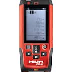 656 ft. PD-E Laser Range Meter with (2) AAA Batteries, Hand Strap and Pouch