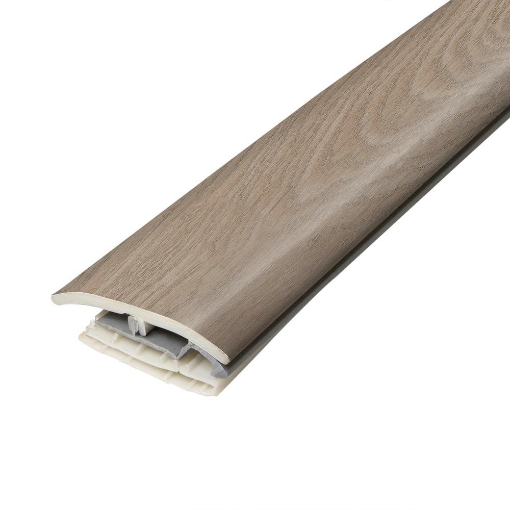 Reclaimed Greige 0.31 in. T x 2 in. W x 78.7 in. L Vinyl 4 in 1 Molding price history on PriceWatchPro