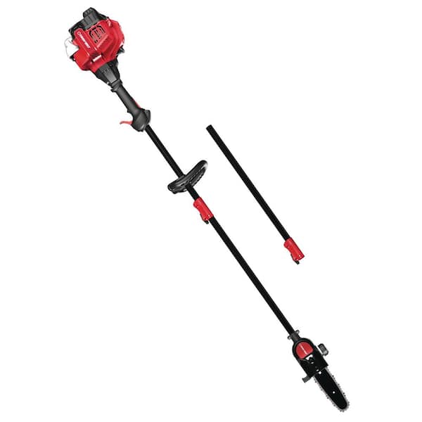 Troy-Bilt 8 in. 25cc Gas 2-Cycle Pole Saw with Automatic Chain Oiler and Attachment Capabilities
