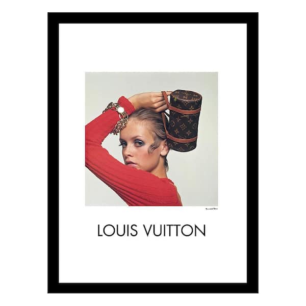 VENICE BEACH Collections Twiggy Designer Fashion by Fairchild Paris Framed Graphic Print People Poster Art Print 18 in. x 14 in.