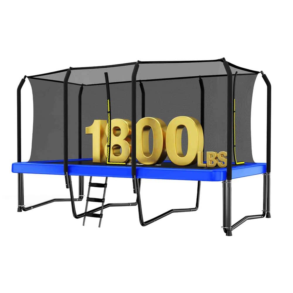 パークグラトリ最強！TECHNINE 149cm ROMEバイン Hcman 1800 lb. Heavy Duty Rectangle Trampoline, Sturdy Large