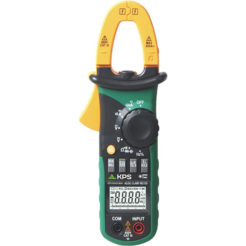 KPS MINI Digital Clamp Meter KPS-PA430MINI - The Home Depot