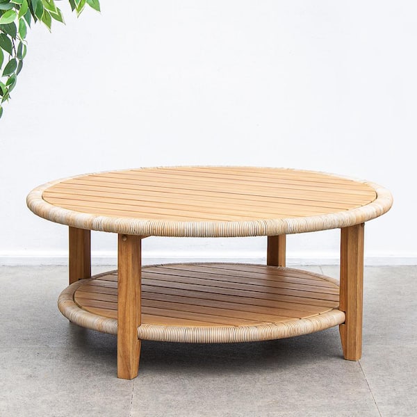 Cambridge Casual Seaside Teak Outdoor Coffee Table