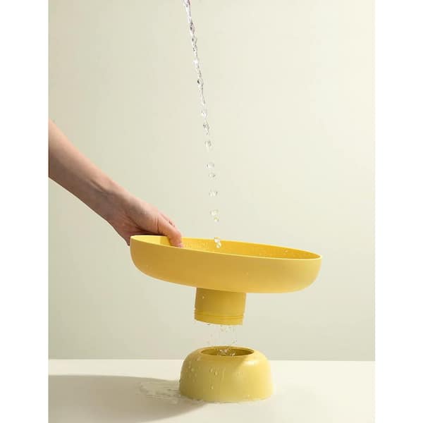 Anqtovp Fruit Bowl and Fruit Basket for Kitchen Countertop