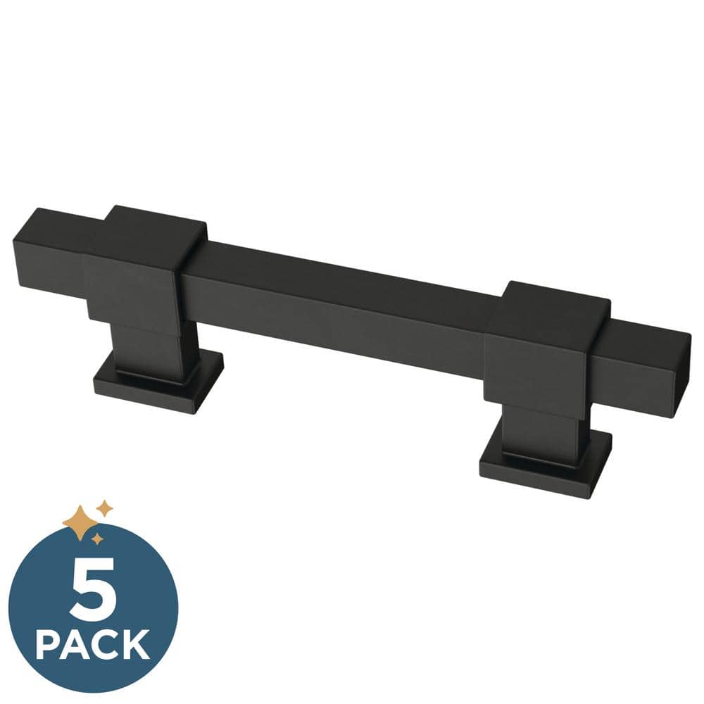 5-Pack Square Bar Adjusta-Pull Adjustable 1-3/8 to 4 in. (35-102 mm) Modern