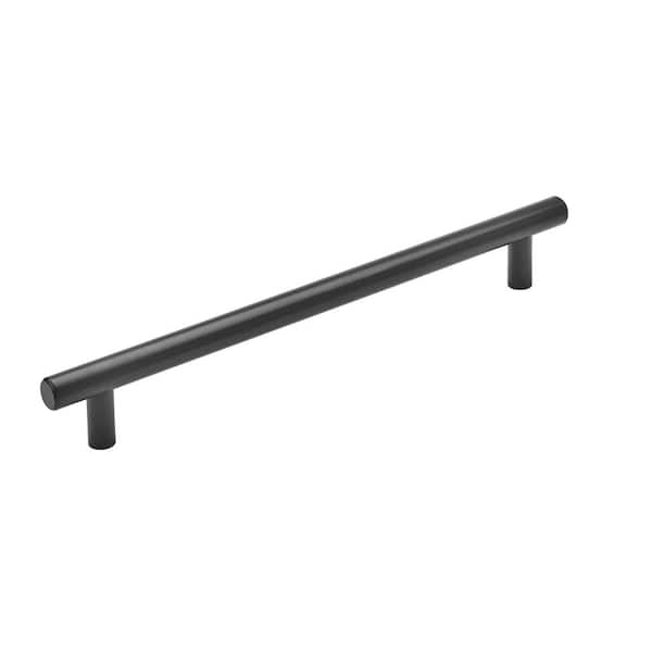 Bar Pulls 12 in. (305mm) Center-to-Center Matte Black Bar Appliance Cabinet Pull