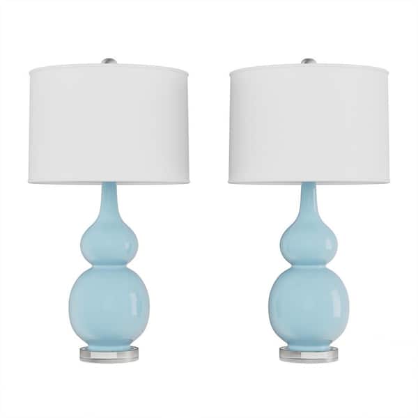 Lavish Home 26 25 In Double Gourd, Home Depot Table Lamps Sets
