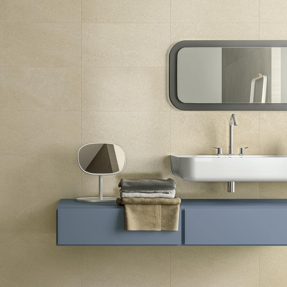 Jefferson Park 4 in. x 0.39 in. Natural Porcelain Floor and Wall Tile Sample price history on PriceWatchPro