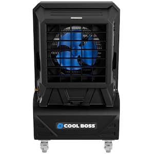 COOLBREEZE Series 2,715 CFM 3-Speed Indoor/Outdoor Portable Evaporative Cooler for 1005 sq. ft.