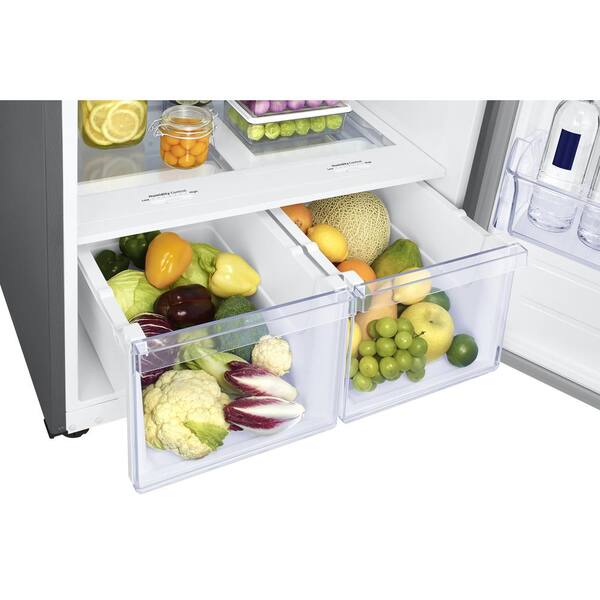 samsung 17.5 cu ft refrigerator top freezer