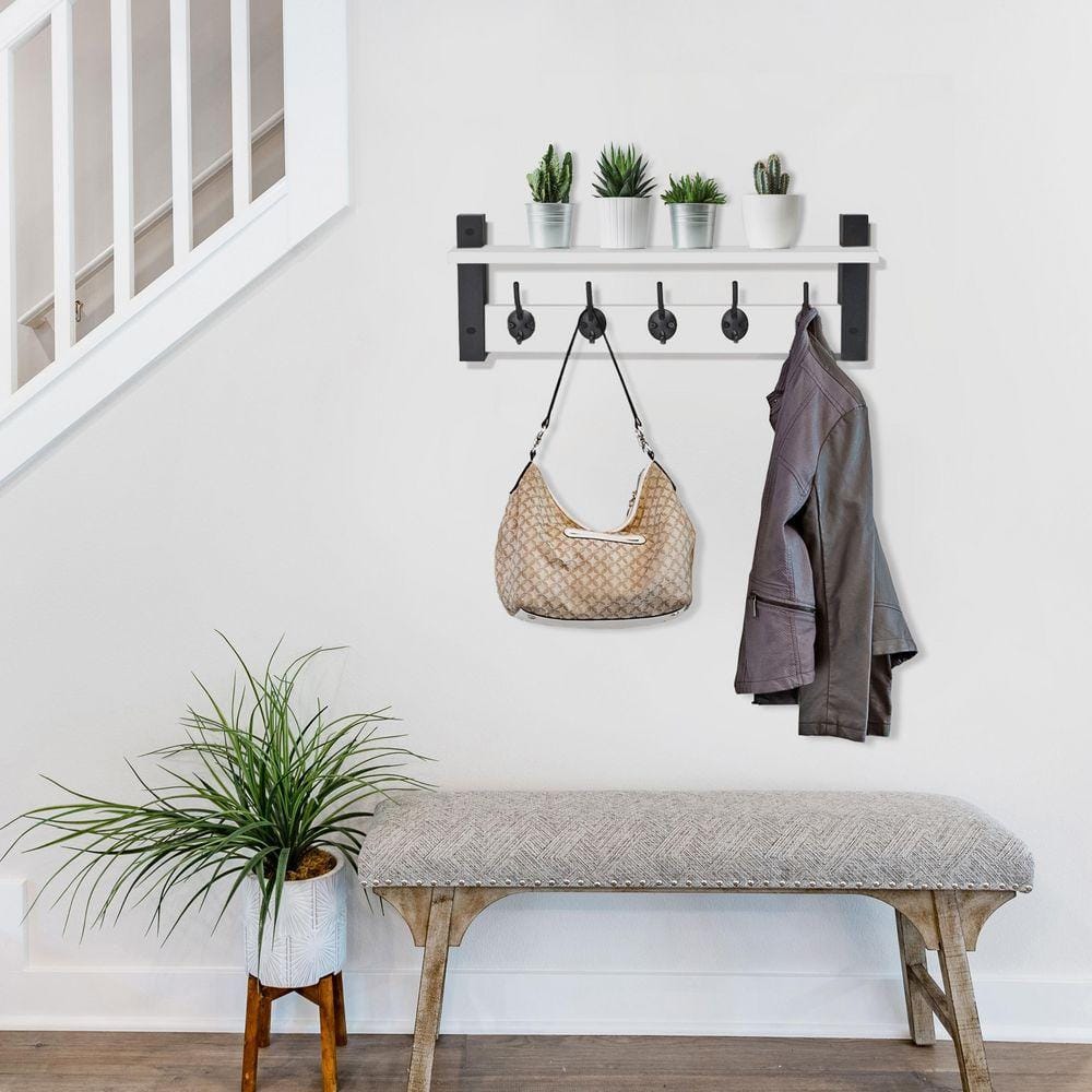 ⚠️デッドストック　アイアンキング　スケルトン　ミドルサイズ　ソフビ Sorbus 7.5 in. Tall White MDF 1 Shelf Standard Bookcase, Coat