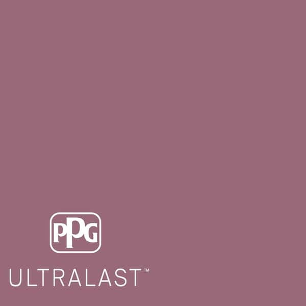 PPG UltraLast 1 gal. #PPG1045-6 Wild Geranium Matte Interior Paint and Primer