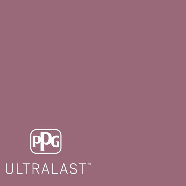 PPG UltraLast 1 qt. #PPG1045-6 Wild Geranium Matte Interior Paint and Primer