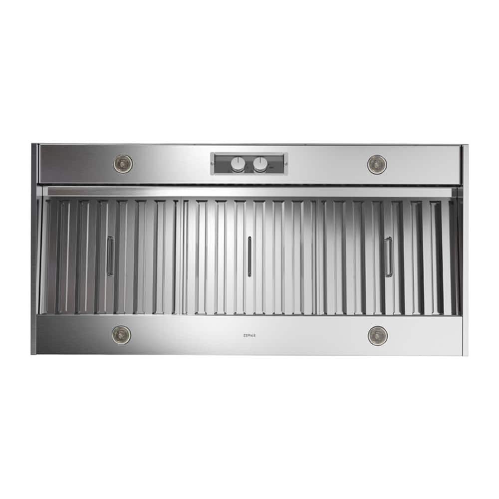 Spruce 46 in. External Range Hood with Light in Stainless Steel