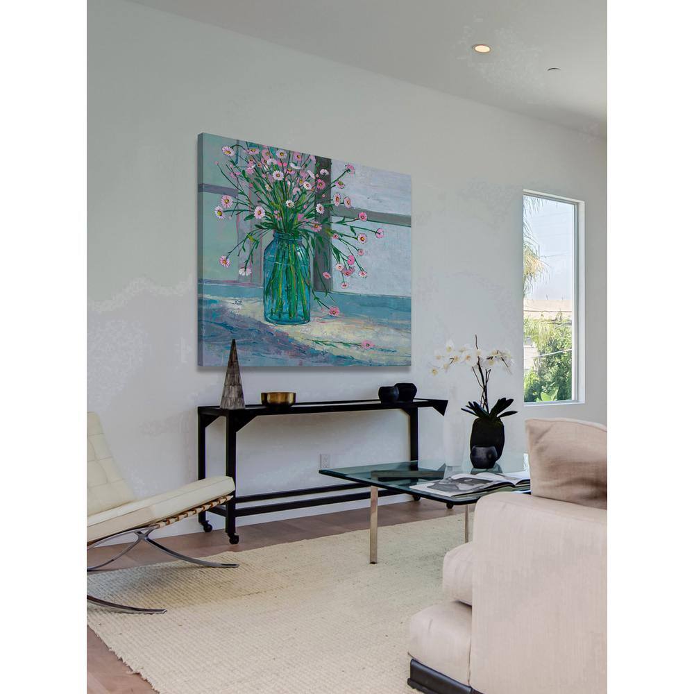 24" x 24" Multicolor Floral Arrangement on Canvas