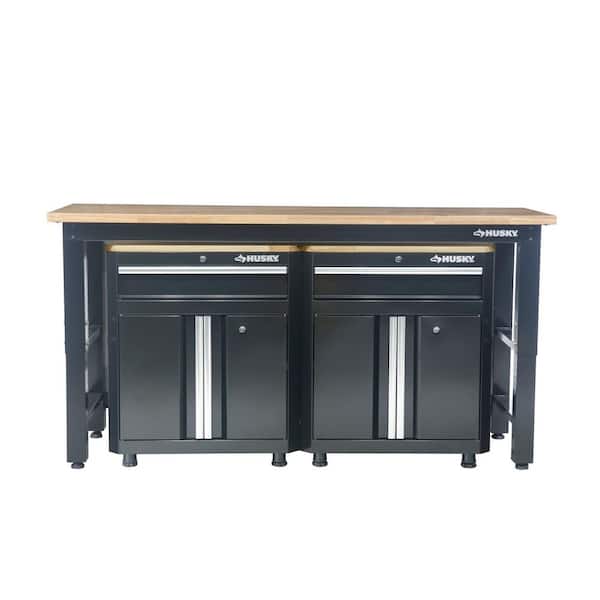 希少 Havefun garage MCRSS SYSTEM テーブル SUS Husky 72 in. W x 42 in. H x 24 in. D Ready-to-Assemble 24-Gauge