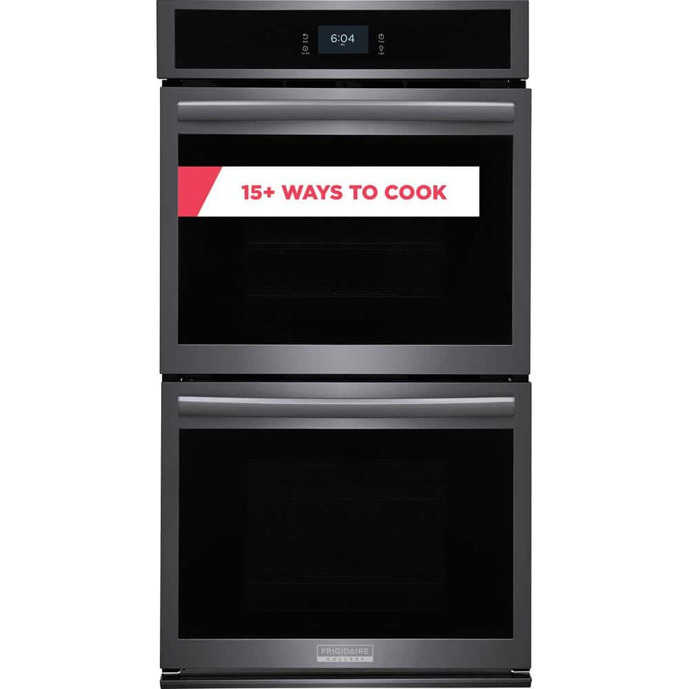 Frigidaire Gallery 27 in. Double Electric Built-In Wall Oven with Total ...